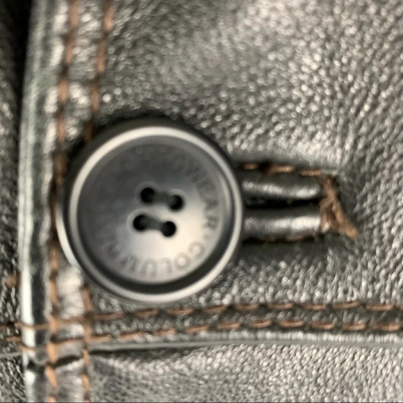 MEN'S Columbia Sportswear Company Leather Chore Coat  size Medium - Picture 4 of 10